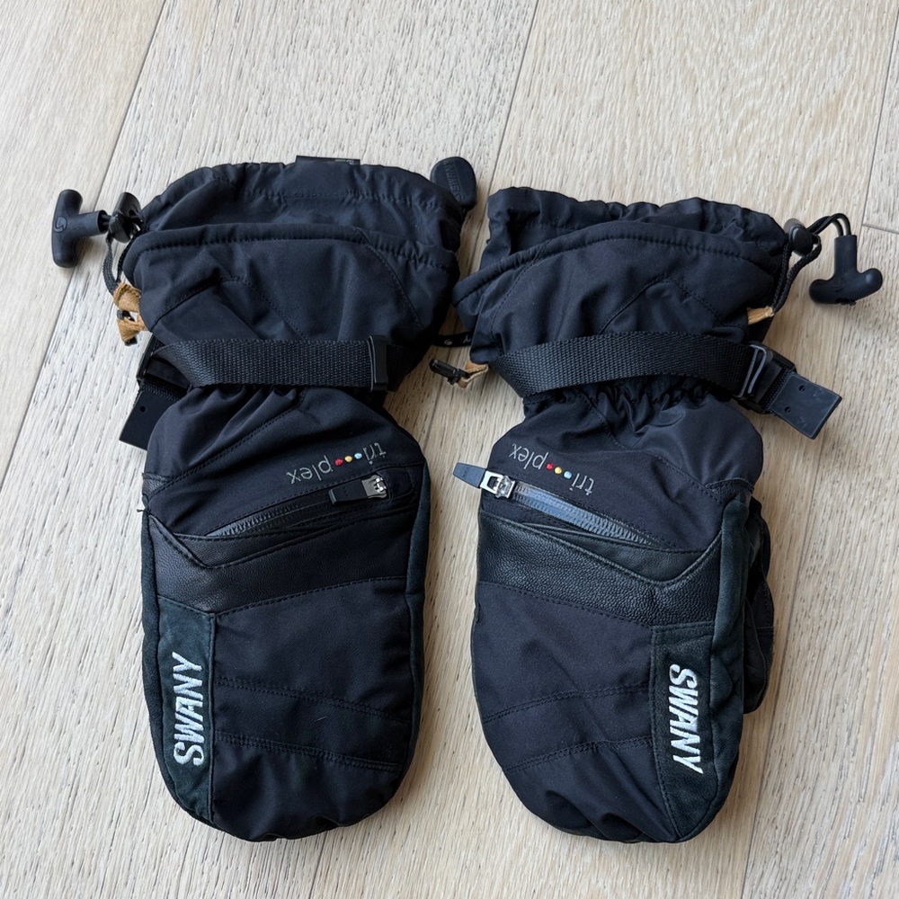 Swany Black Men's Gloves